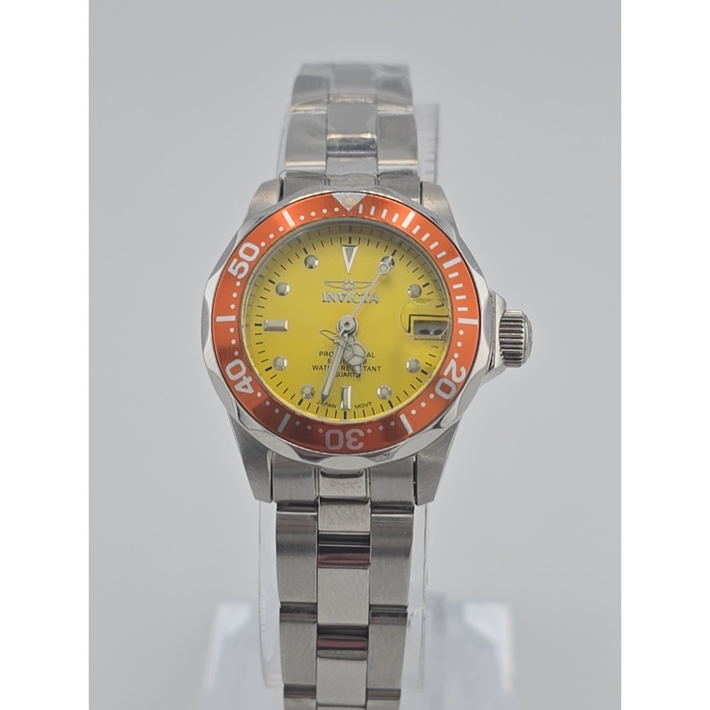Invicta Pro Diver Quartz Women's 14097 24mm Watch - New Battery w/ Box & Papers